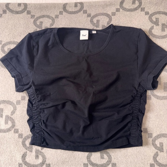 TNA Ruched Crop Top - Picture 1 of 4